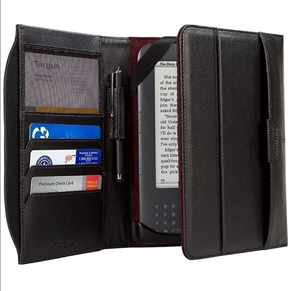 NWT Targus Zierra leather portfolio for iPad - Picture 1 of 3